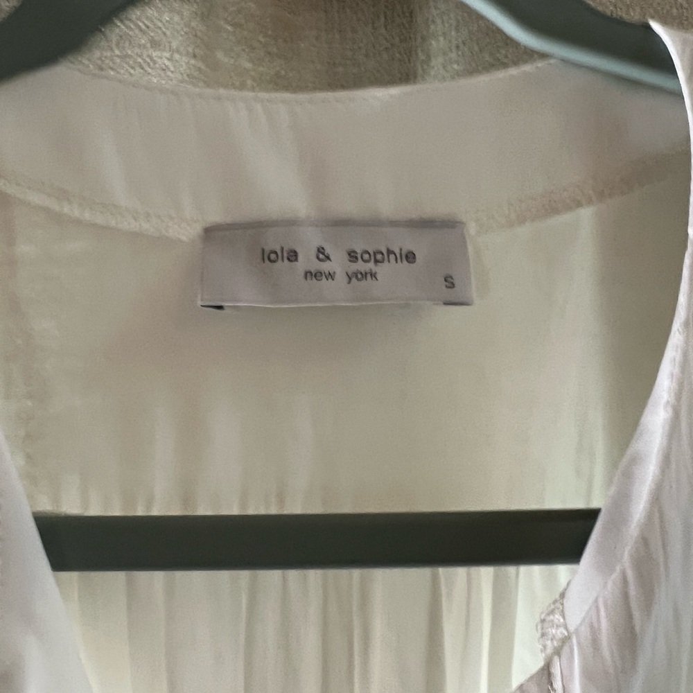 Lola & Sophie White Blouse